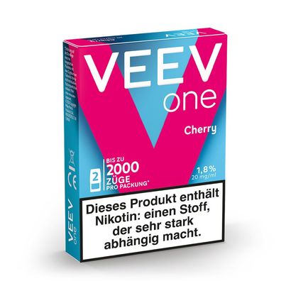 VEEV one Pod Cherry 20mg/ml Nikotin à 2 Pods