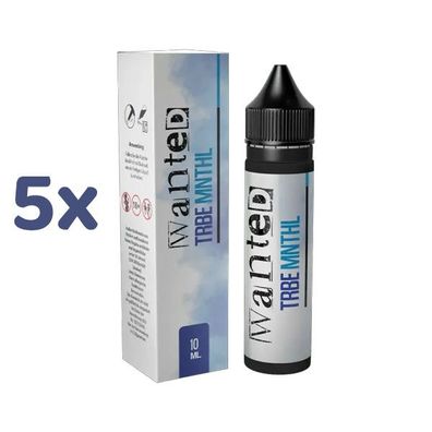 Wanted TRBE MNTHL Longfill Aroma für E-Zigaretten 5x 10ml
