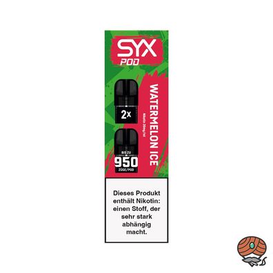 SYX POD Watermelon ICE, 20mg/ml Nikotin à 2 Pods