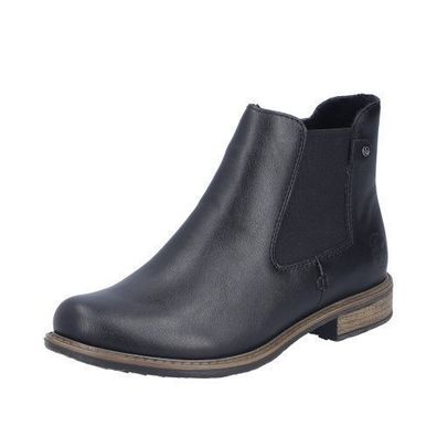 Rieker Chelsea Boots - Schwarz Kunstleder