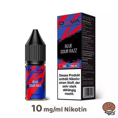 OXVA Overdosed BLUE SOUR RAZZ 10mg/ml Nikotin, 50/50 Liquid 10ml