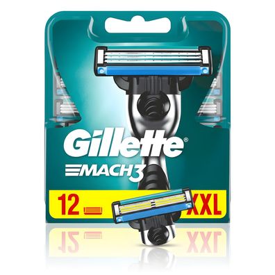 Gillette Mach3 12er pack XXL Original !!!