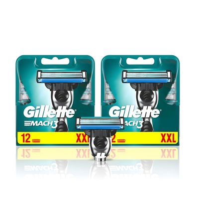 Gillette Mach3 2x12er pack XXL Original !!!