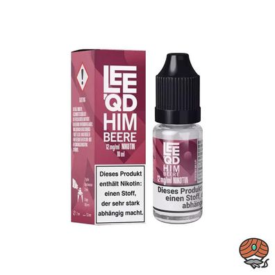 LEEQD Himbeere 12mg/ml Nikotin, Liquid 10ml