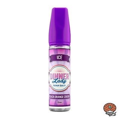 Dinner Lady BLACK ORANGE CRUSH Longfill Aroma für E-Zigaretten - Ice 20ml