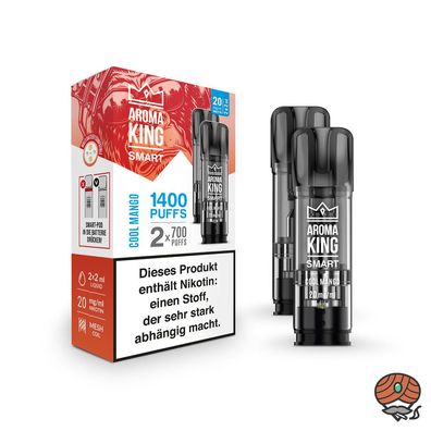 Aroma King SMART POD Cool Mango 20mg/ml Nikotin à 2 Pods