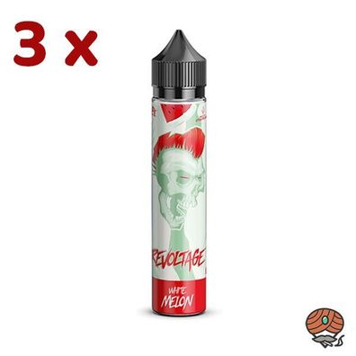 Revoltage WHITE MELON Longfill Aroma für E-Zigaretten 3x 15ml