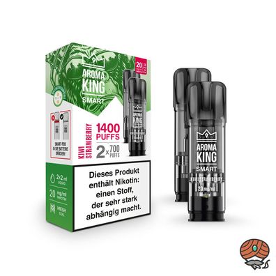 Aroma King SMART POD Kiwi Strawberry 20mg/ml Nikotin à 2 Pods