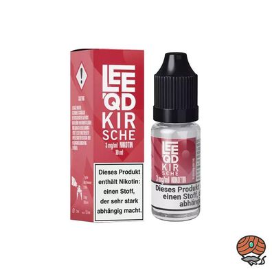 LEEQD Kirsche 3mg/ml Nikotin, Liquid 10ml