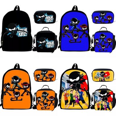 Ninja Kidz Backpack Rucksack Schulranzen Schultasche Schultertasche Tasche