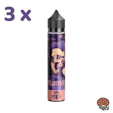 Revoltage PURPLE PEACH Longfill Aroma für E-Zigaretten 3x15ml