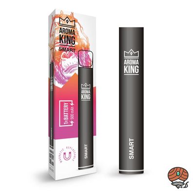 Aroma King SMART E-Zigarette System Akku 500mAh - Schwarz
