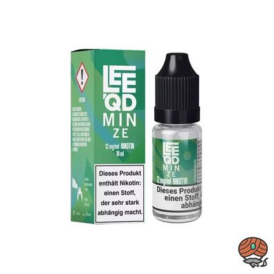 LEEQD Minze 12mg/ml Nikotin, Liquid 10ml