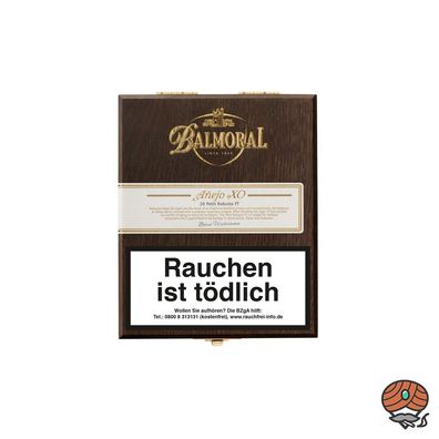 Balmoral Anejo XO Petit Robusto Zigarren Dominikanische Republik 20er Kiste