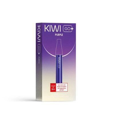 KIWI GO+ E-Zigarette Akku 500mAh - verwendbar mit KIWI GO+ PODs - PURPLE