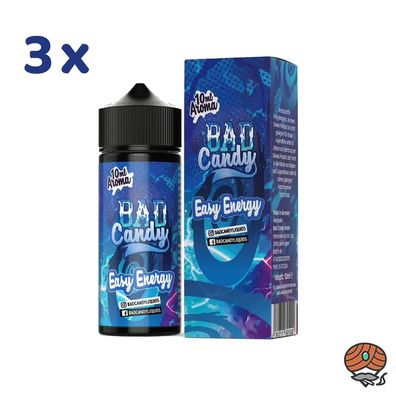 BAD Candy Easy Energy Longfill Aroma für E-Zigaretten 3x 10ml