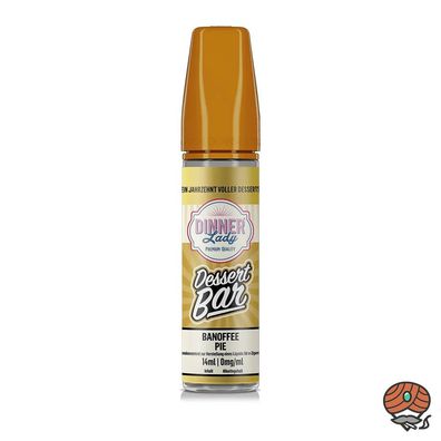 Dinner Lady Dessert Bar Banoffee PIE Longfill Liquid Aroma 14ml