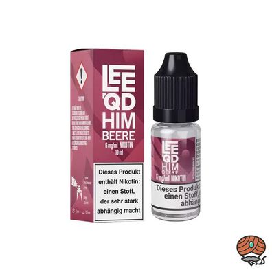 LEEQD Himbeere 6mg/ml Nikotin, Liquid 10ml