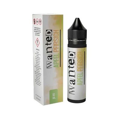 Wanted APFEL Pfirsich Longfill Aroma für E-Zigaretten 10ml