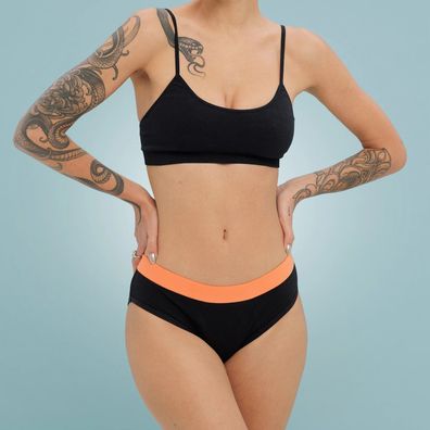 Weekiss Brazilian Periodenslip S Schwarz