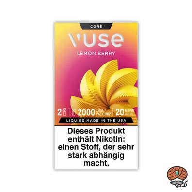 Vuse PODS Lemon Berry 20mg/ml Nikotin à 2 Pods