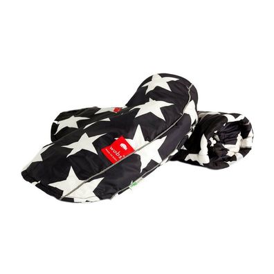 Lenkerhandschuhe WOBS Stars Black & White