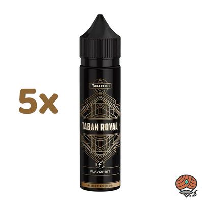 Flavorist TABAK ROYAL Classic Longfill Aroma für E-Zigaretten 5x 10ml