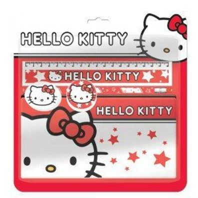 Sanrio Hello Kitty Schreibset Rot Large Neuware