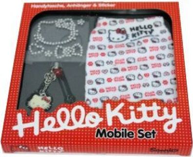 Sanrio Hello Kitty Handy Set Face Neuware