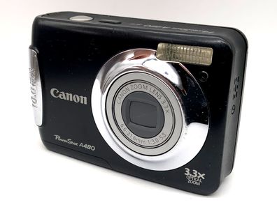 Canon PowerShot A480 Digitale Kompaktkamera 3.3x 6.6-21.6mm 1:3.0-5.8 mit OVP