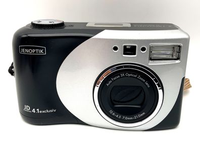 Jenoptic Jendigital 4.1 exclusiv Digitale Kompaktkamera Digitalkamera + Tasche