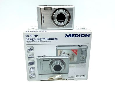 Medion MD 86295 Digitale Kompaktkamera mit 5-25mm 3.3-5.9