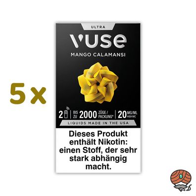 Vuse ULTRA Pods Mango Calamansi 20mg/ml Nikotin 5x 2 Pods