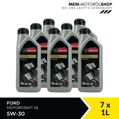 Ford Motorcraft A5 5W-30 7x1 Liter