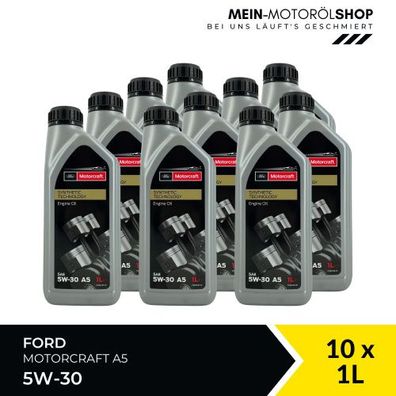 Ford Motorcraft A5 5W-30 10x1 Liter