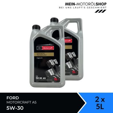 Ford Motorcraft A5 5W-30 2x5 Liter