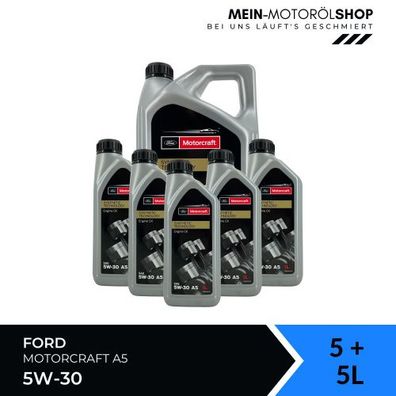 Ford Motorcraft A5 5W-30 5 + 5 Liter