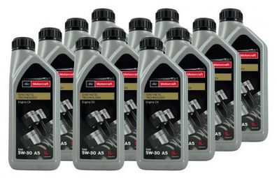 Ford Motorcraft A5 5W-30 12x1 Liter