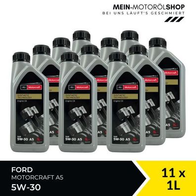 Ford Motorcraft A5 5W-30 11x1 Liter