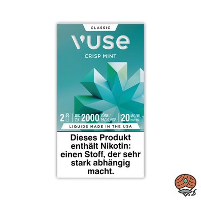 Vuse PODS Crisp Mint 20mg/ml Nikotin à 2 Pods