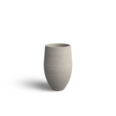 Adezz Kivo aus Beton/Glasfaser Pflanzgefäß Pflanzkübel 50x80cm in mehreren Farben