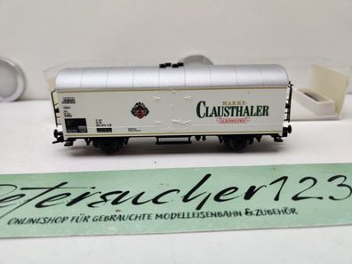 Fleischmann H0 DC 5327 K Gedeckter Güterwagen / Bierwagen "Clausthaler" / OVP