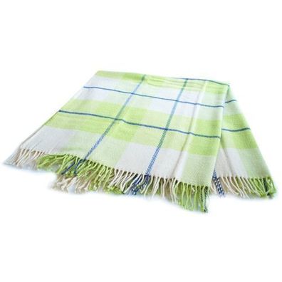 Wolldecke ROMA grün 130x170 cm