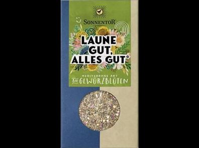 Sonnentor 3x Laune gut, alles gut® Gewürzblüten, Packung 25g