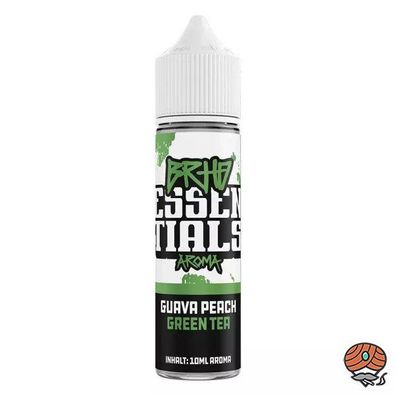 BRHD Barehead Essentials Guava Peach Green Tea, Longfill Aroma Liquid 10ml