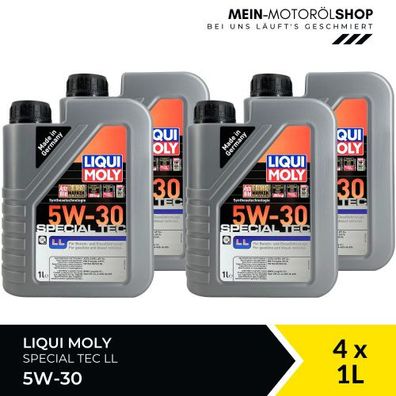 Liqui Moly Special Tec LL 5W-30 4x1 Liter