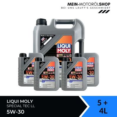 Liqui Moly Special Tec LL 5W-30 5 + 4 Liter