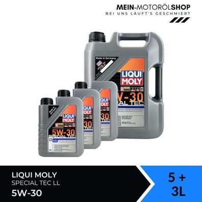 Liqui Moly Special Tec LL 5W-30 5 + 3 Liter