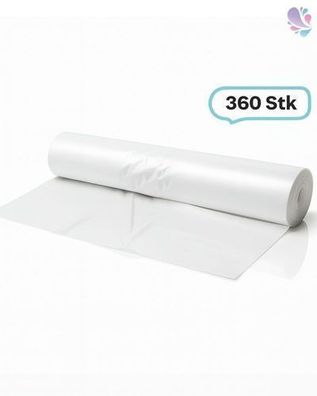 Müllbeutel Premium 60 Liter, weiß, reißfest, 13my, 360 Beutel je SET