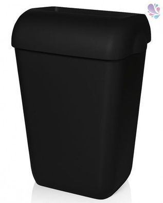 Abfallbehälter, Mülleimer, Blanc, ca. 45-Liter hängend, Wandmontage oder stehend, mit